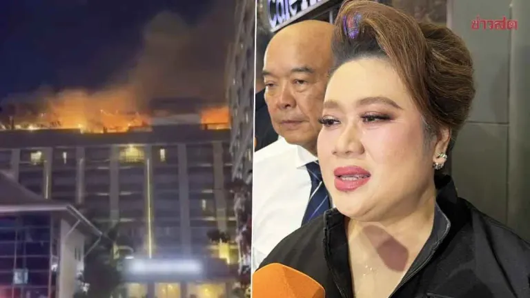 Supamas Orders Task Force to Assist Tourists and Injured in Pattaya Hotel Fire