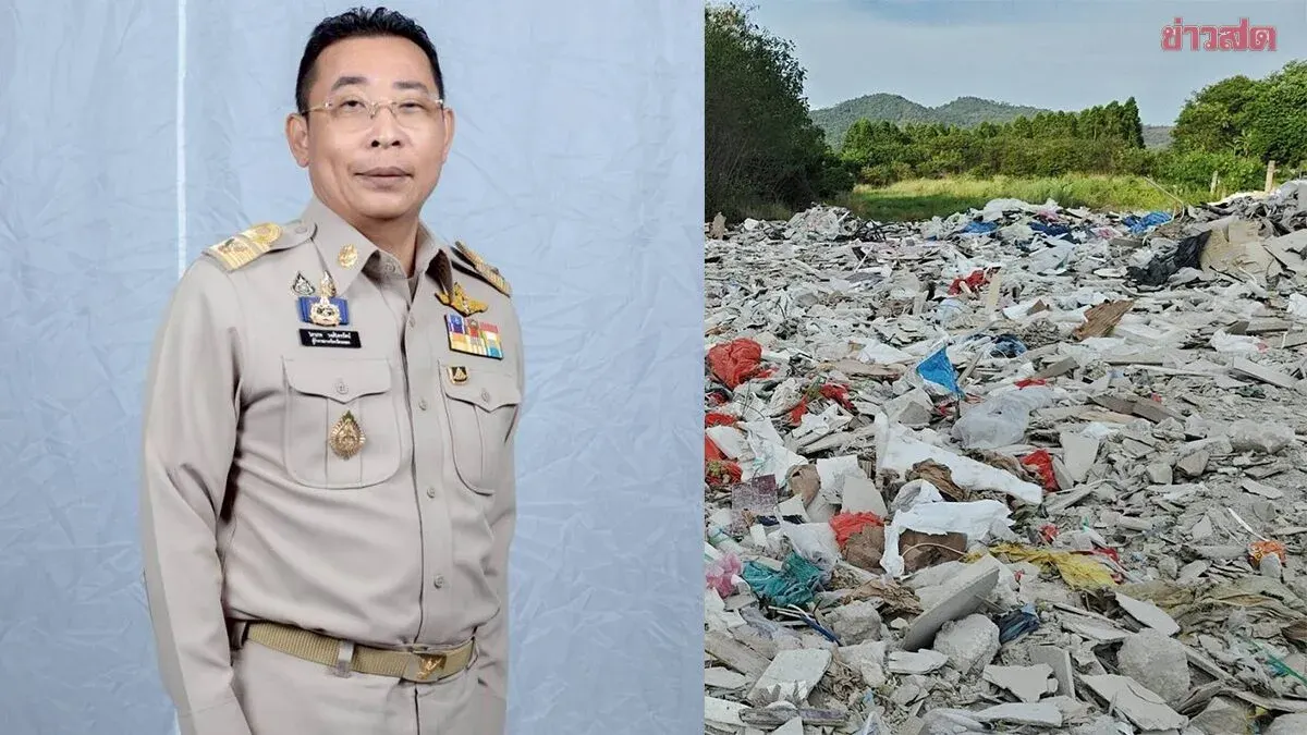 Rayong Governor Orders Crackdown on Industrial Waste Dumping