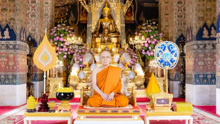 Thai Monk Elevated to Somdet Phra Ratchakhana Rank
