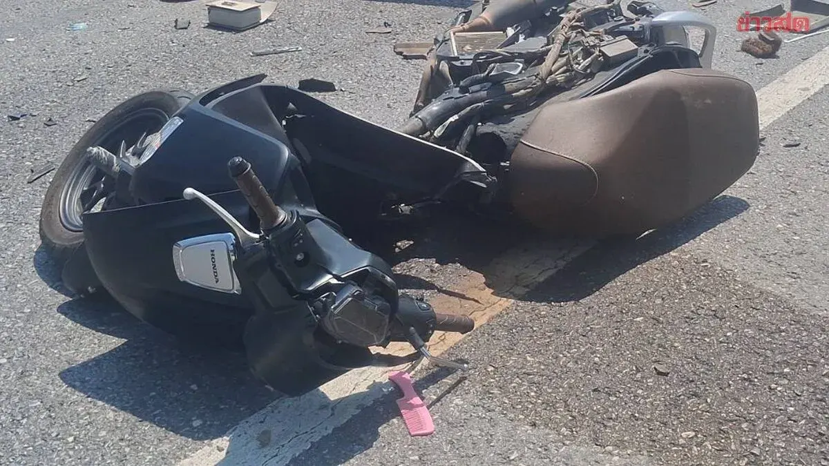 17-Year-Old Girl and 20-Year-Old Friend on Motorcycle Cross Center Median, Collide with Sedan, Then Hit by Truck