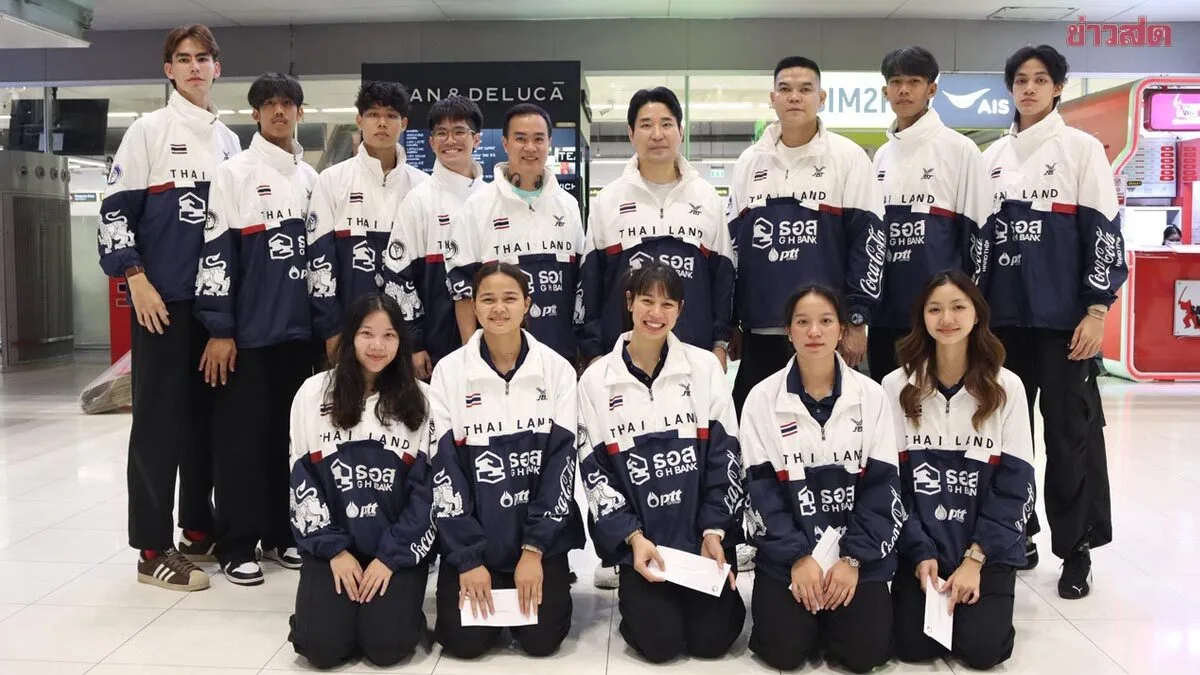 Thai Taekwondo Team Eyes Gold at South Korea World Cup