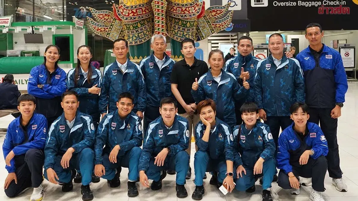 Thai Teqball Team Arranges Extra Meals for Athletes