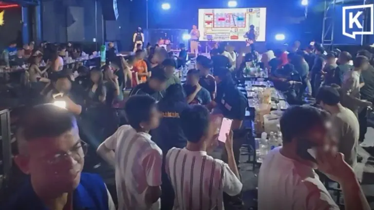 Chachoengsao Pub Raided, 40 Underage Patrons Arrested