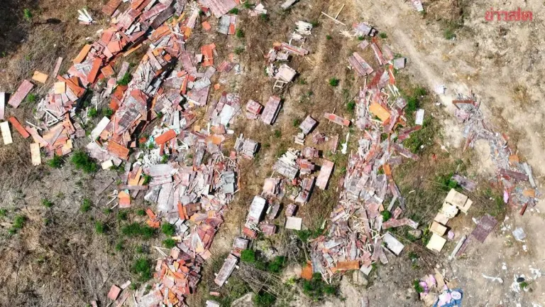 Authorities Uncover 20 Tons of Illegal Construction Waste in Rayong