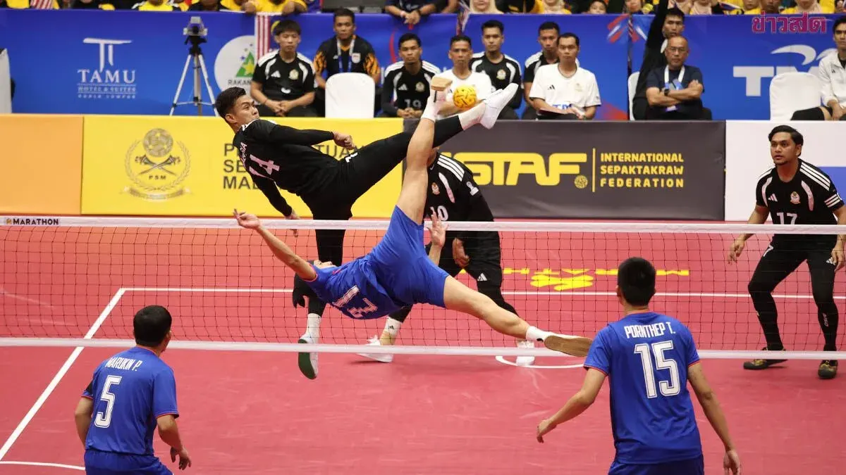 Singapore Referee Radi's Controversial Calls Lead Thai Sepaktakraw Team to Protest and Withdraw from Finals