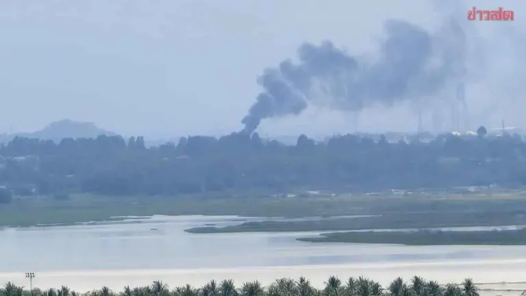 Urgent: Helicopter Crashes Behind PTT Gas Station in Samut Prakan, Multiple Injuries Reported