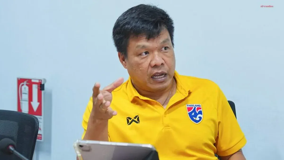 Thailand U-20 Coach Plans Monthly Training Camps for 2027 AFC Championship