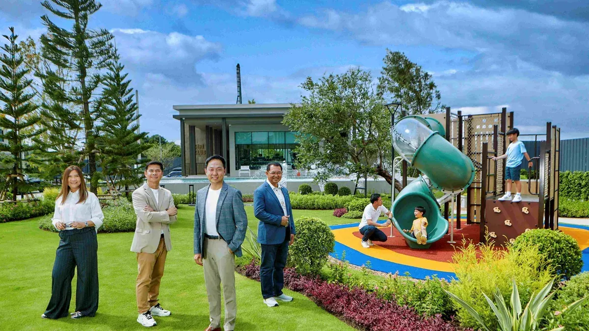 Developer Sansiri Turns 50,000 Bottle Caps Into Eco-Friendly Playground