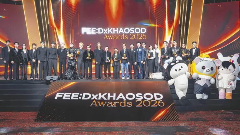 Feed and Khaosod Honor Thai Entertainment at 2026 Awards