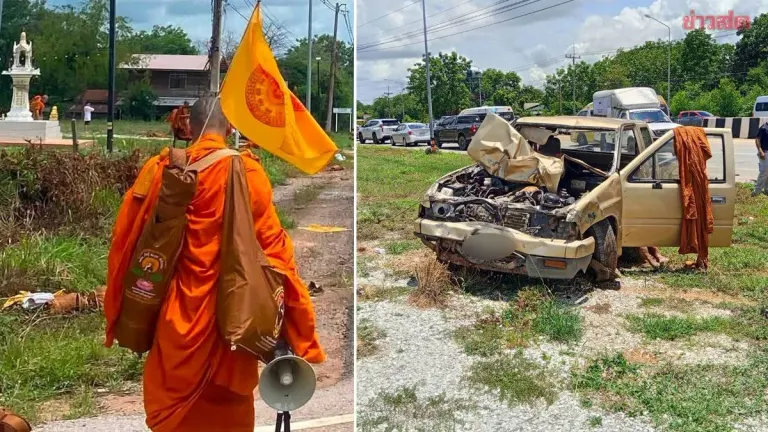 11-Year-Old Steals Father's Truck, Kills 10 Monks