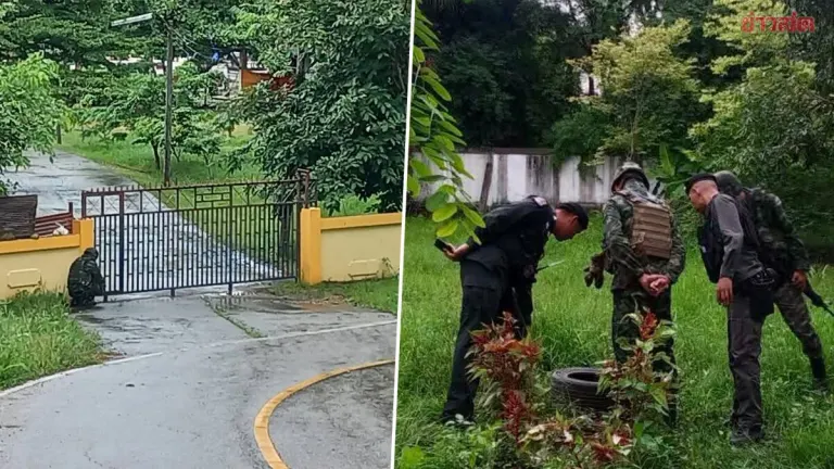 Myanmar Artillery Shell Hits Thai Temple in Mae Sot