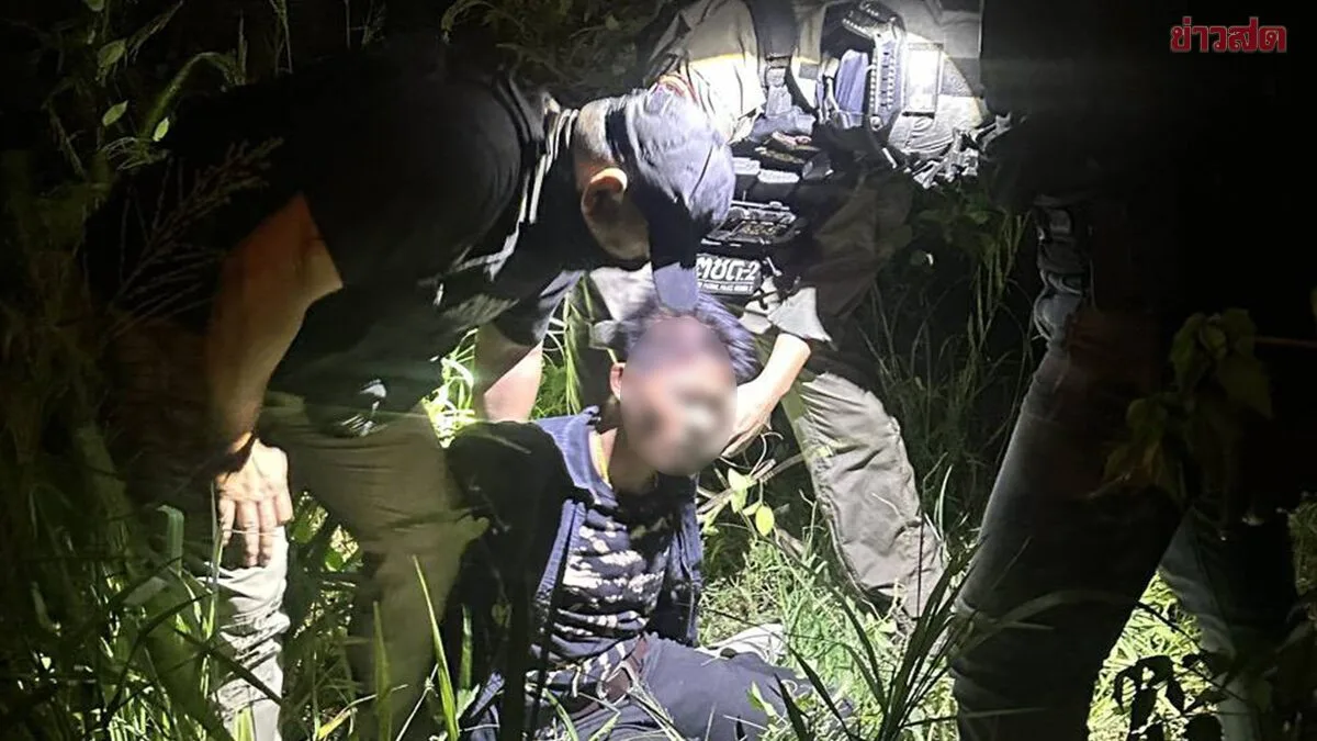 Border Patrol Region 2 Arrests Drug Smuggling Gang, Seizes Over 316 kg of Crystal Methamphetamine Worth 40 Million Baht