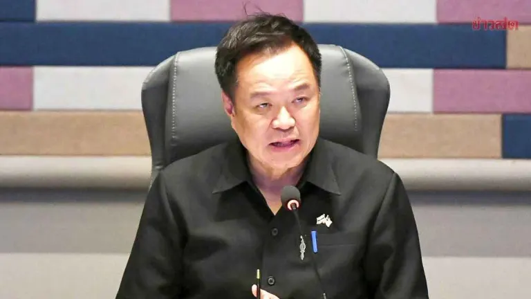 PM Anutin Defends Flood Relief Budget Against Cuts