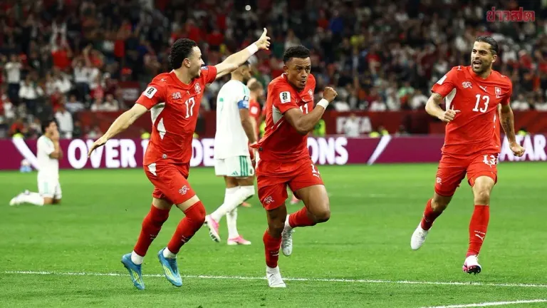 Switzerland Advances With 2-0 Win Over Algeria