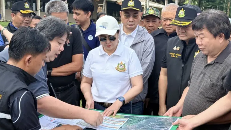 Officials Inspect Landbridge Project Sites in Ranong and Chumphon