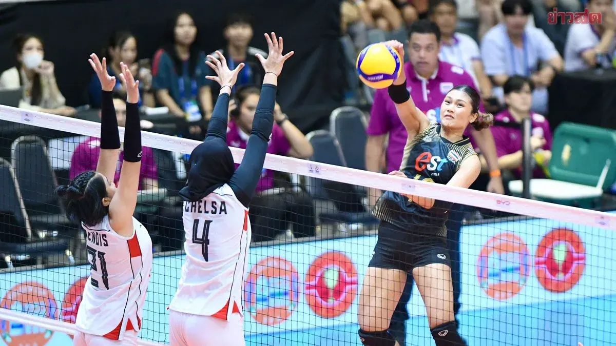 Thai Volleyball Wins Second Straight at CVV Cup