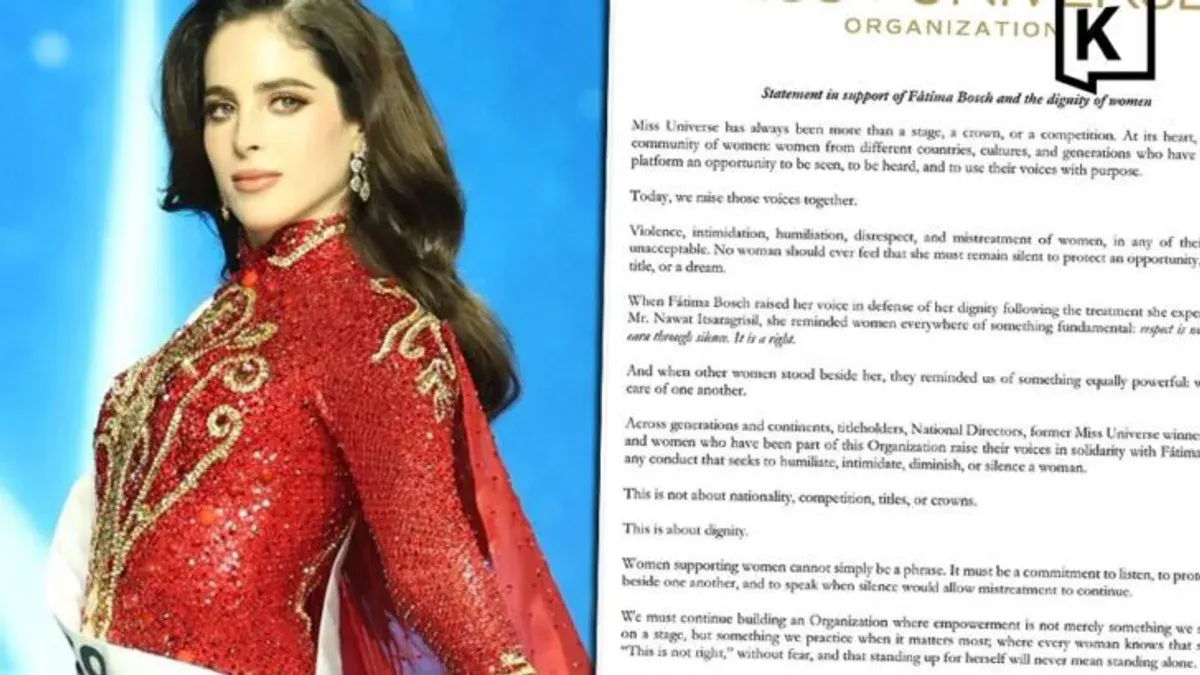 Miss Universe West Supports Bosch in Dispute With Thai Pageant Official
