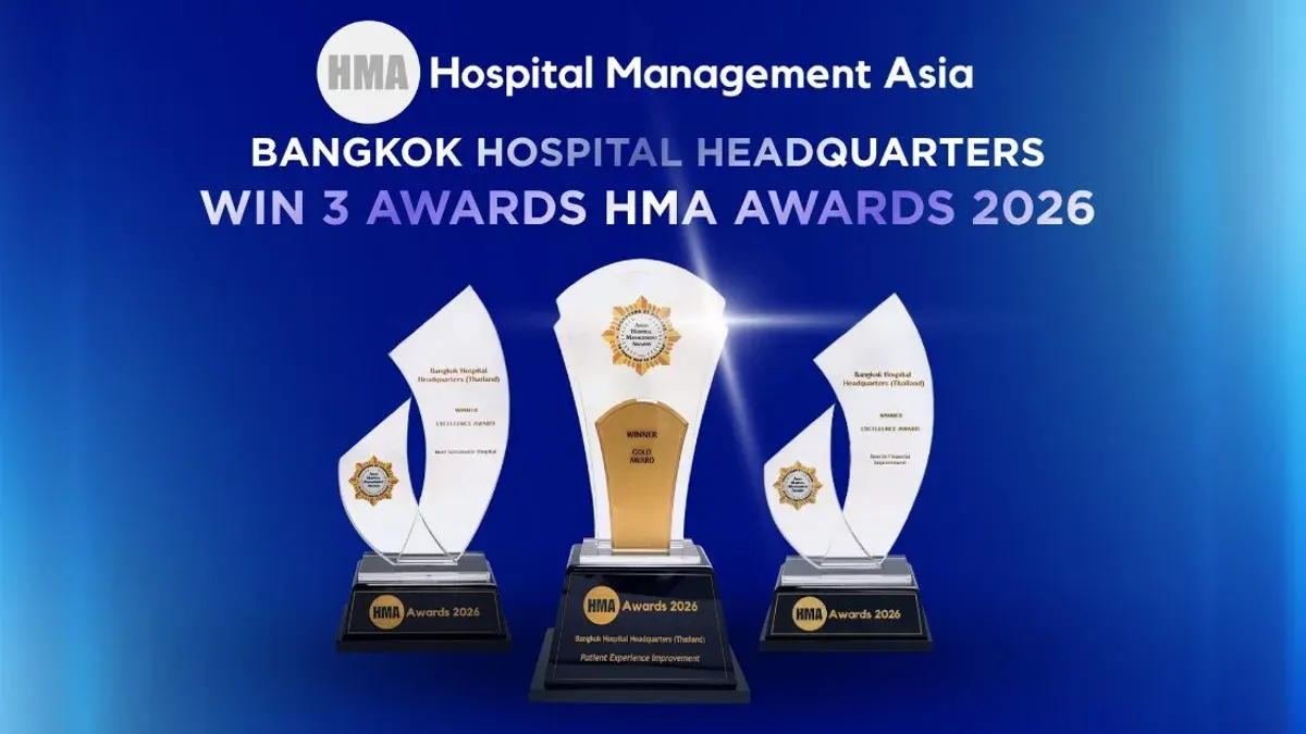 Bangkok Hospital Wins Three Awards at HMA 2026