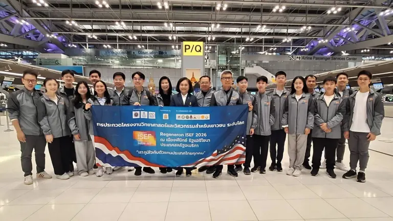 NSM and Science Association Send 8 Thai Youth Teams to Compete in REGENERON ISEF 2026 Global Science Project