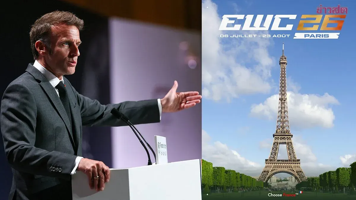 French President Emmanuel Macron Proudly Announces Paris as Host for 2026 Esports World Cup