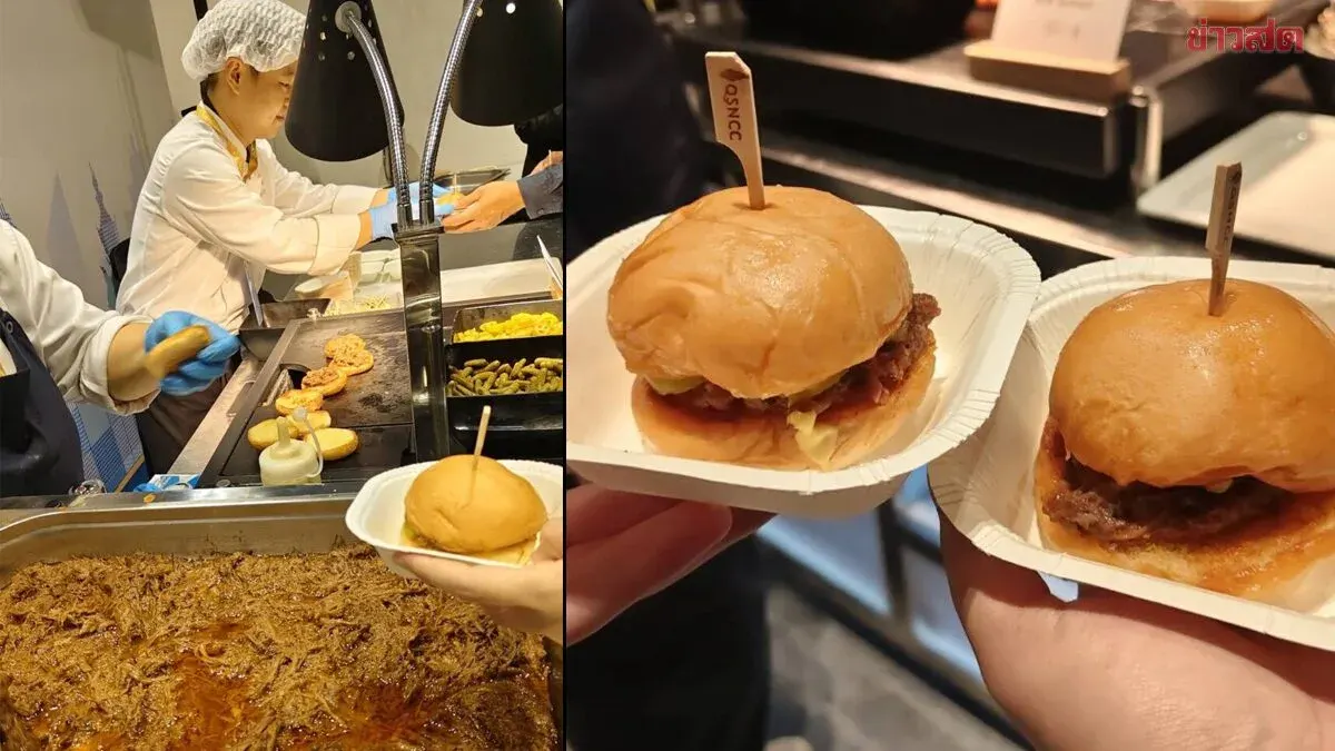 Thailand Serves Sakon Nakhon Wagyu Burger to IMF-World Bank Media