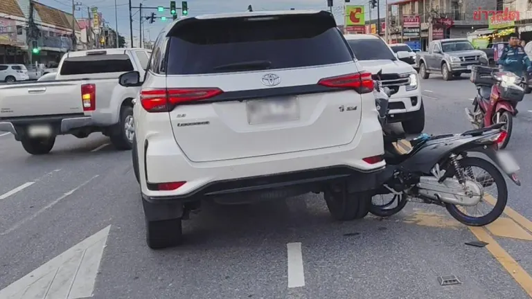 Delivery Rider Critically Injured in Highway Collision