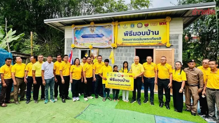 Two Houses Handed to Poor Families in Royal Merit Project