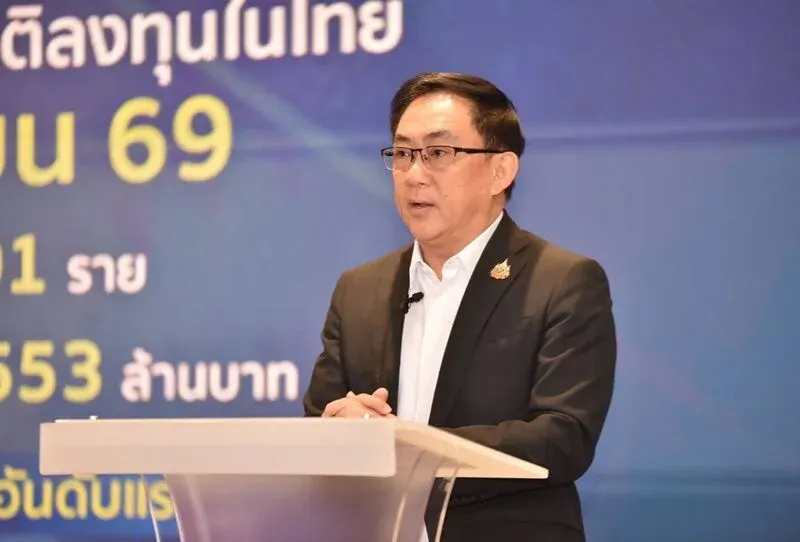 Thailand attracts 130 billion baht in foreign investment in first four months, surging 124%