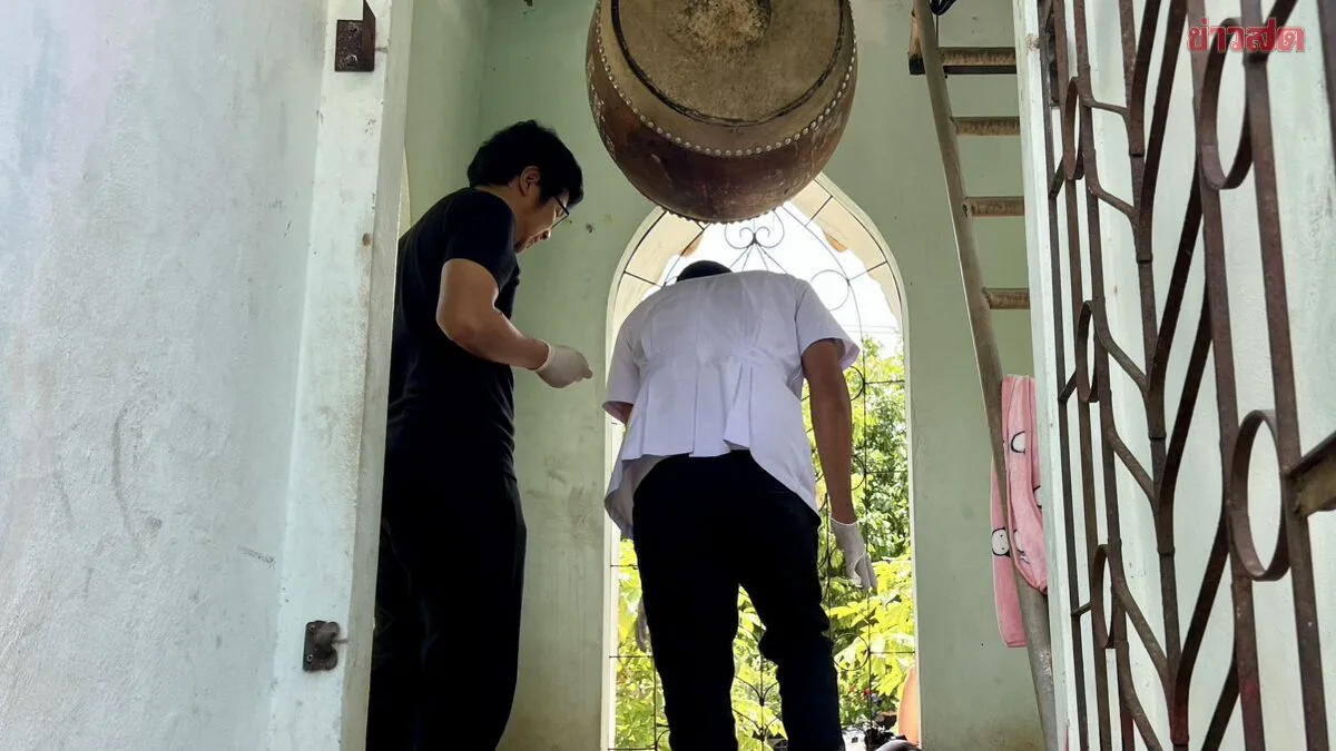 Man Found Dead Under Temple Bell Tower in Trang