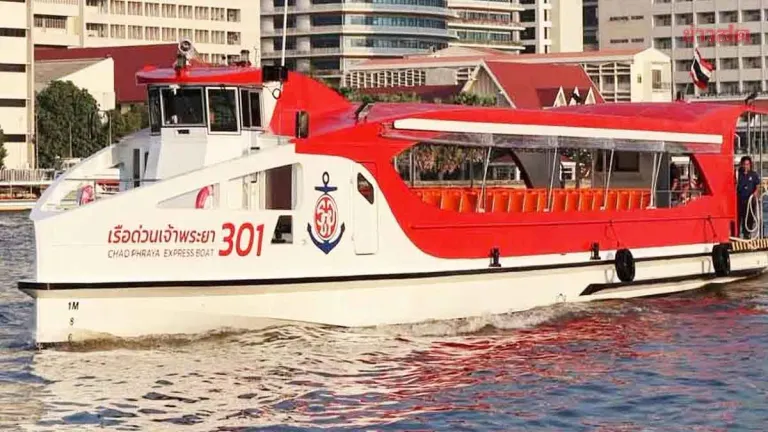 Rising Fuel Costs Force Chao Phraya Express Boat to Raise Fares by 1 Baht Starting May 25