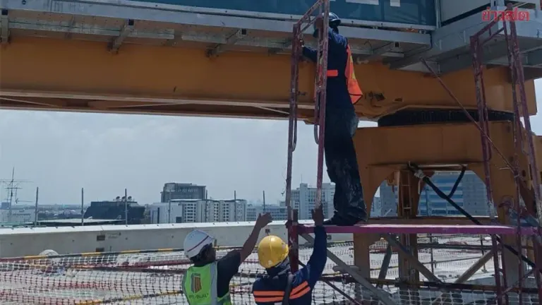 Construction Worker Dies After Falling Into Crane Cable