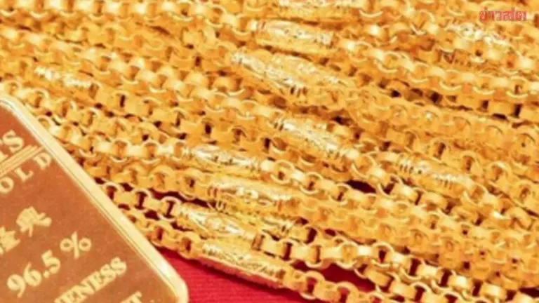 Gold Prices Rise 50 Baht Per Gram