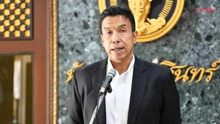 Chatchatchai Announces Continuation of Efforts! Emphasizes Results Meet Public Needs, but Falls Short of 100% - Will Push Forward