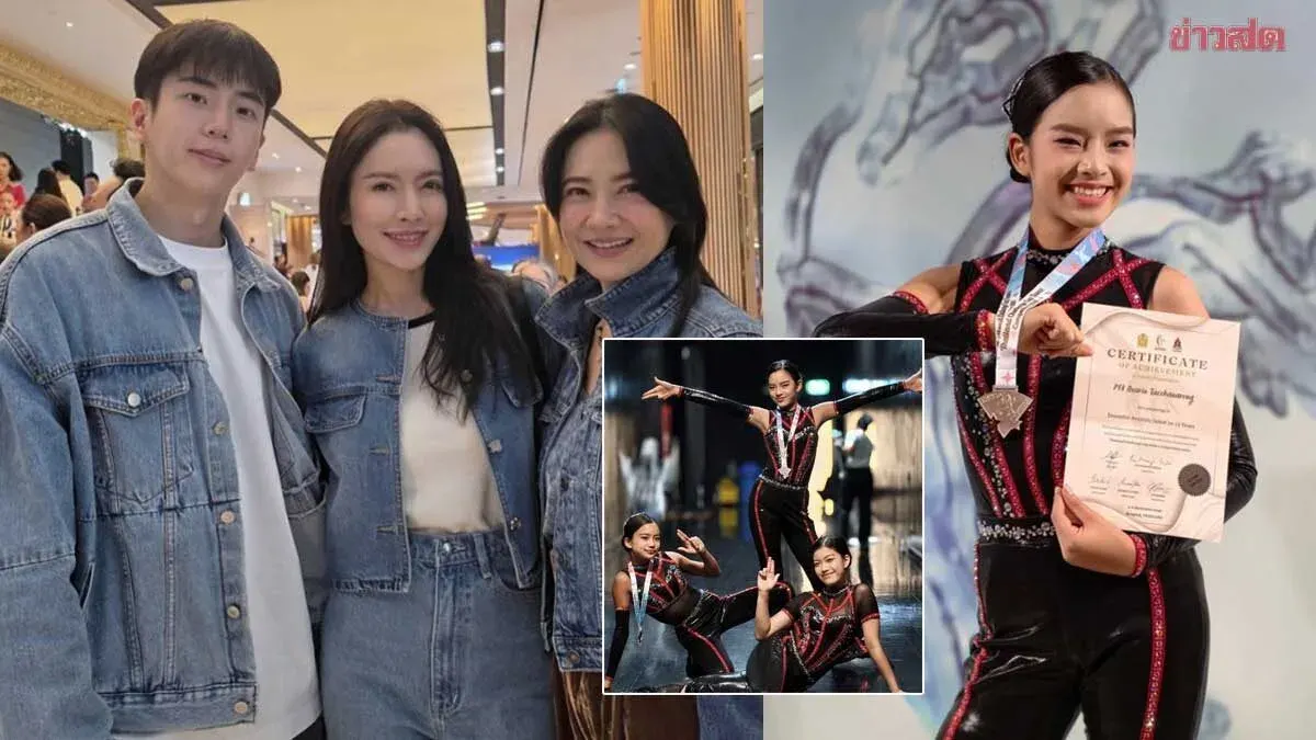 Celebrities Join Parents in Supporting Young Dancers at Thailand Challenge Cup
