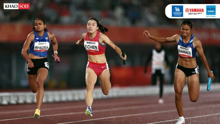 Thai Mixed Relay Team Wins Silver at Asian Games 2026