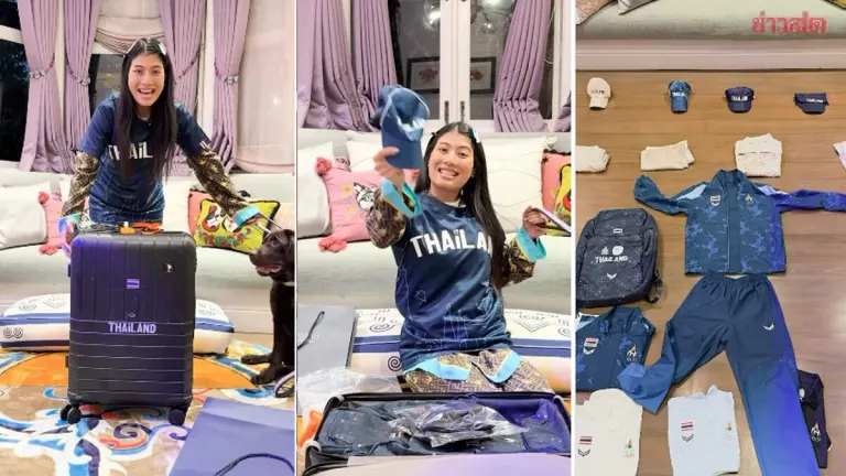 Princess Sirivannavari Reviews Thai Athletes' Gear for 2026 Asian Games