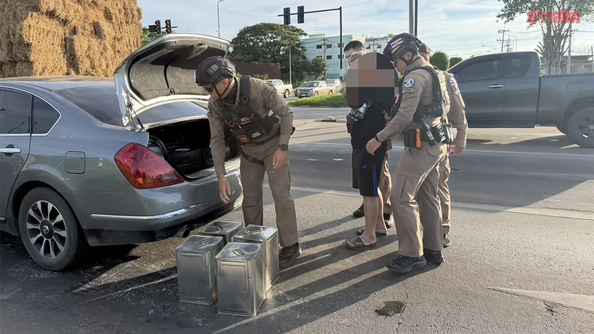 Drug Trafficking Gang Busted at Red Light: 20 kg of Ice and 80 kg of Ketamine Seized Hidden in Bamboo Shoots
