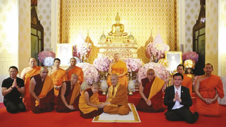 Indian Lama Visits Sacred Temple, Honors Buddhist Heritage