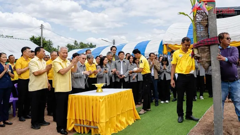 Parliament Leader Launches Housing Program For Disabled, Poor in Buriram