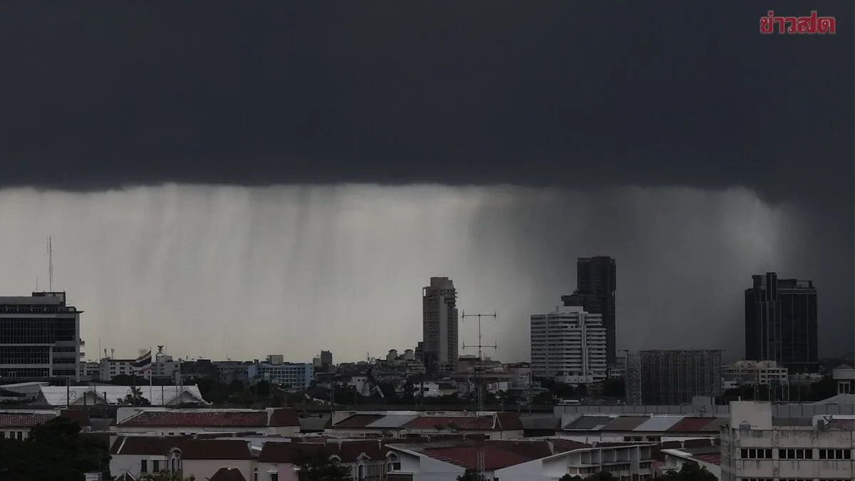 Thailand Braces For Heavy Rainfall And Strong Winds