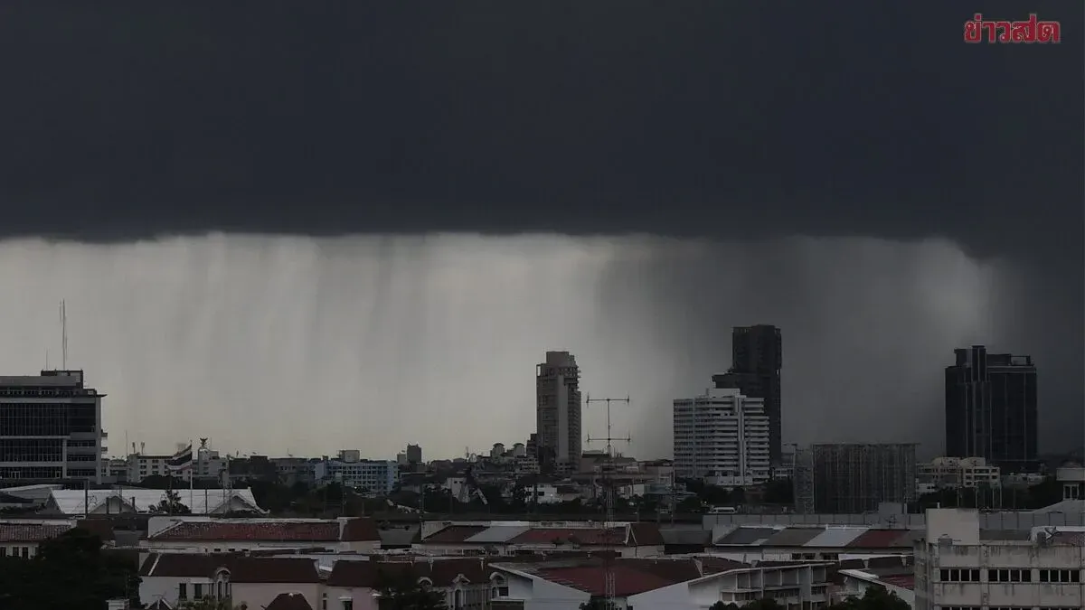Thailand Braces For Heavy Rainfall And Strong Winds