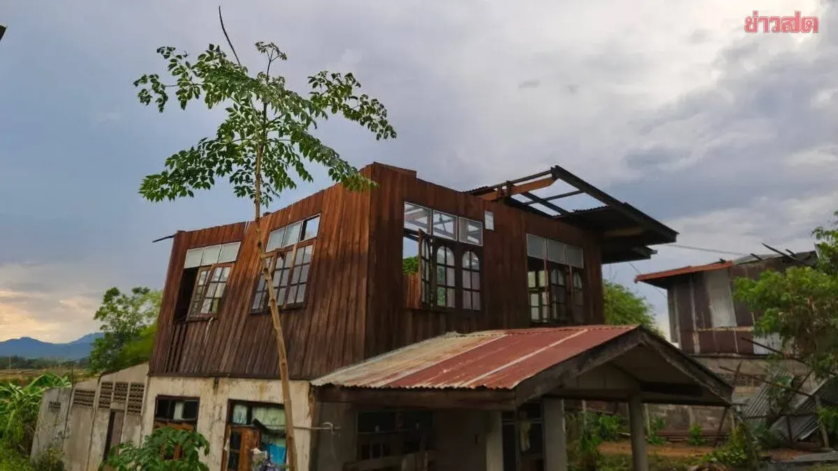 Phetchabun Battered by Severe Summer Storm—Nearly 600 Homes and Farm Structures Destroyed