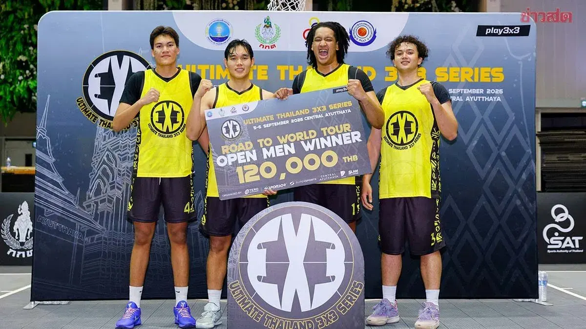 Rising Stars Win Thailand 3x3 Basketball Championship, Head to Dubai World Tour