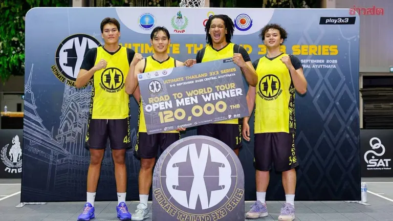 Rising Stars Win Thailand 3x3 Basketball Championship, Head to Dubai World Tour