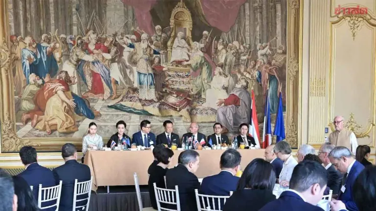 Thai Delegation Discusses with French Employers Association, Positioning Thailand as Gateway to ASEAN