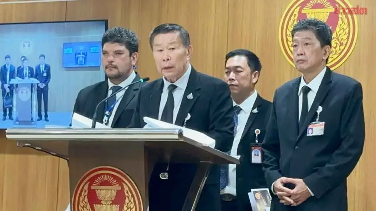 Seripisut Changes Strategy, Files Complaint with Election Commission and Anti-Corruption Agency Against Anutin and Chaiyachon Over Khao Kradong Land Case