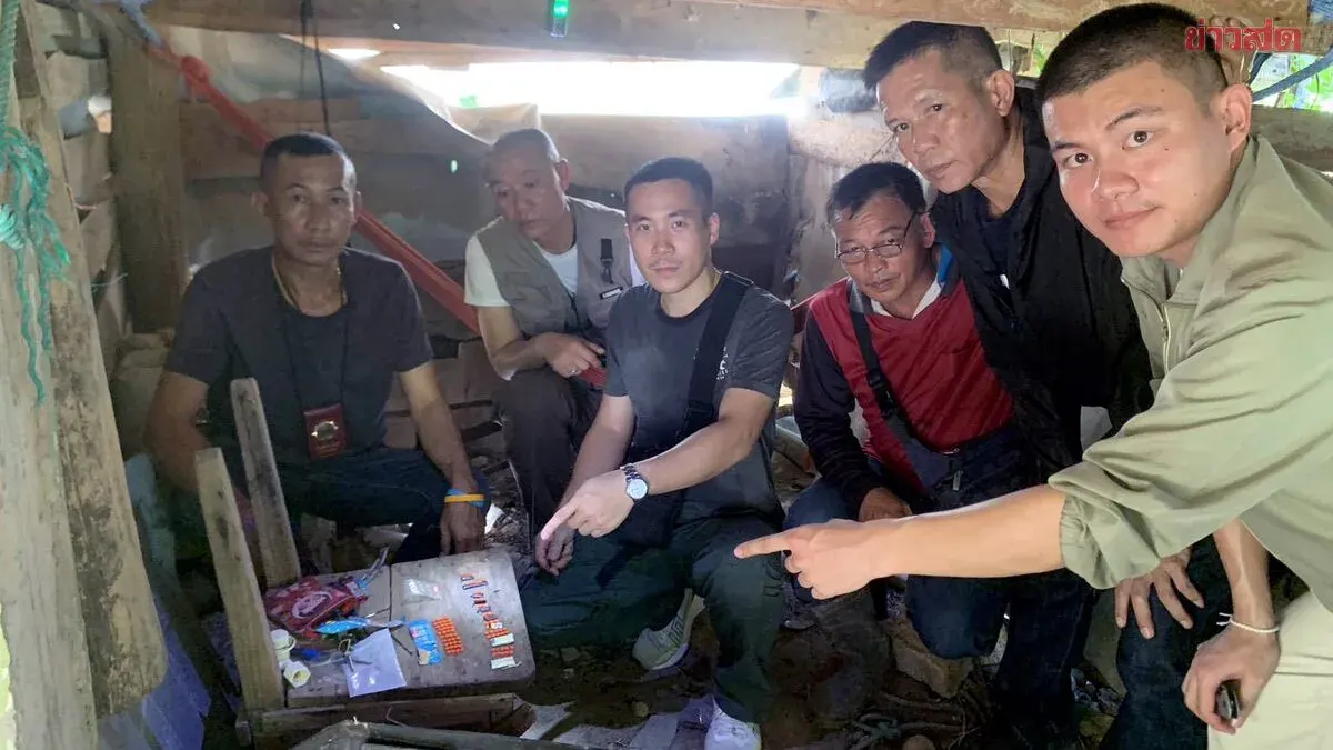 Police Raid Forest Drug Den, Arrest Two, Seize 82 Meth Pills