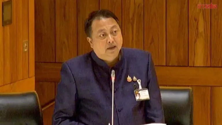 Suchart Briefs Parliament, Reaffirms Government's Push to Address Mekong River Contamination and Land Rights Issues in Forest Communities