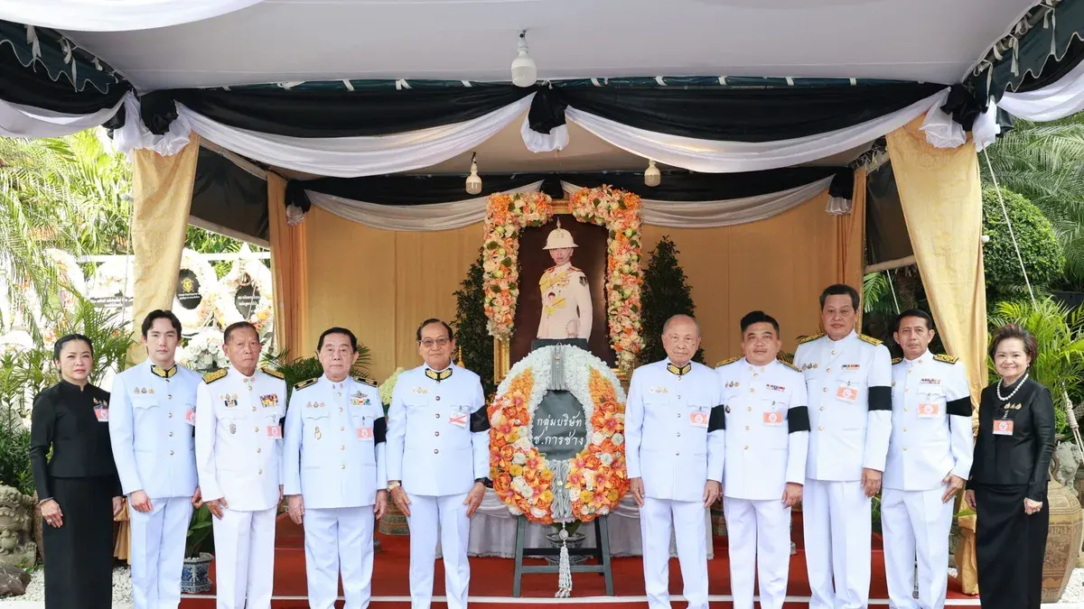 Ch. Karnchang Group Attends Royal Funeral for Princess Bajrakitiyabha