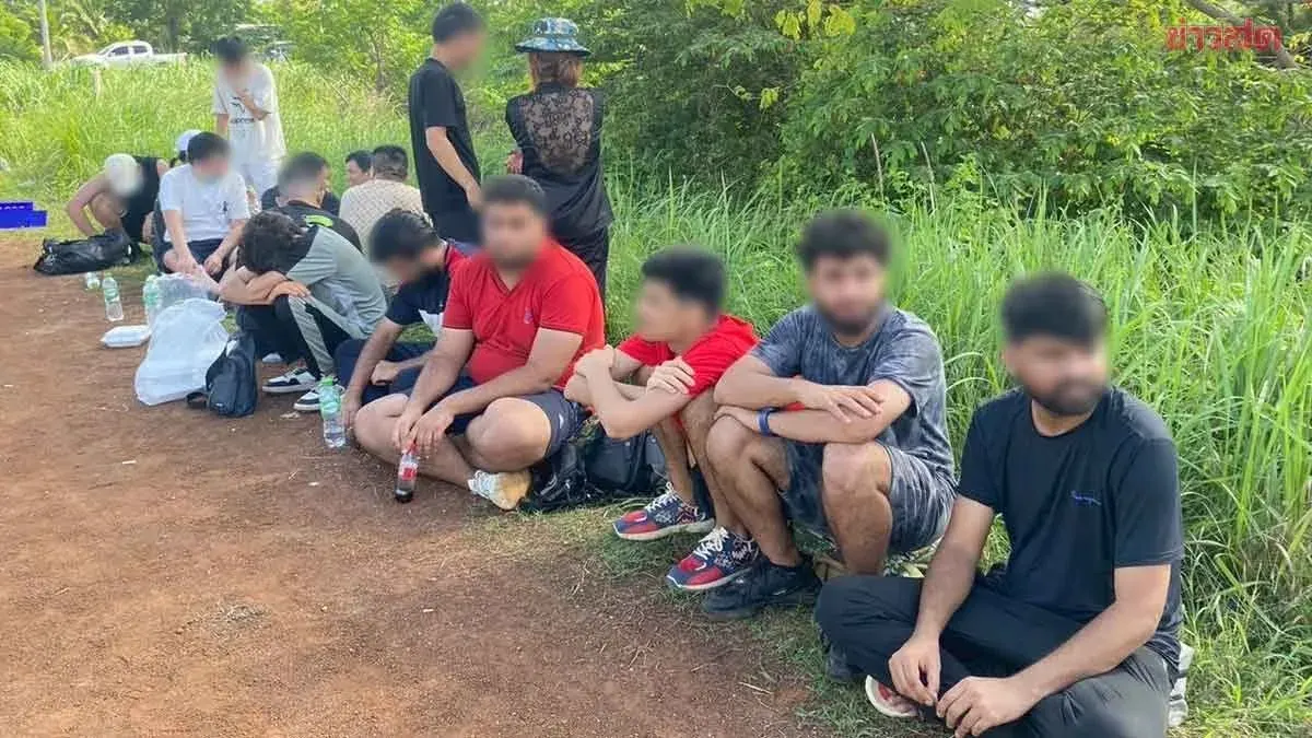 Relentless Smuggling: Authorities Arrest Thai Middleman and 16 Chinese and Pakistani Nationals in Ongoing Human Trafficking Operation